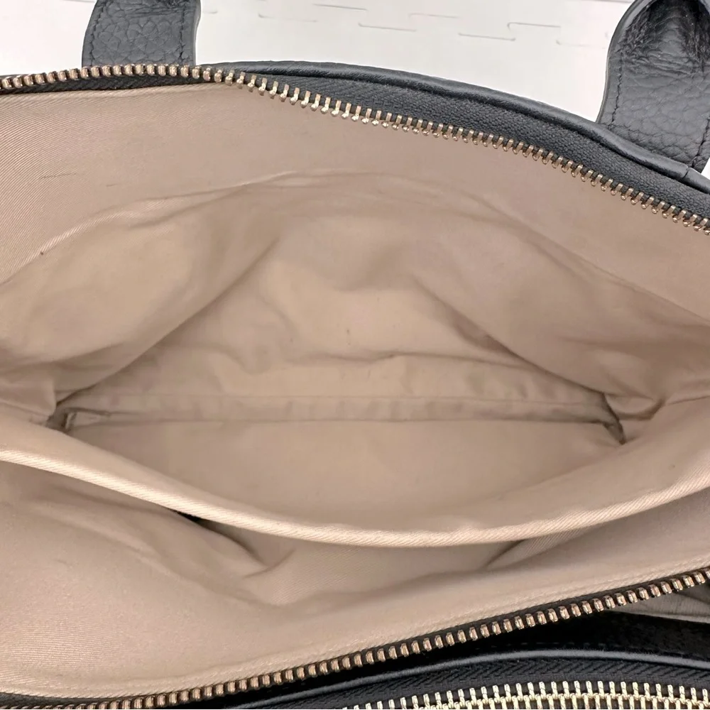 GiGi New York Black Satchel - Picture 10 of 12